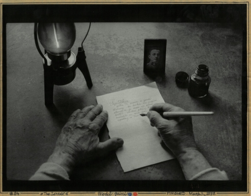 The Letter - Jan Saudek